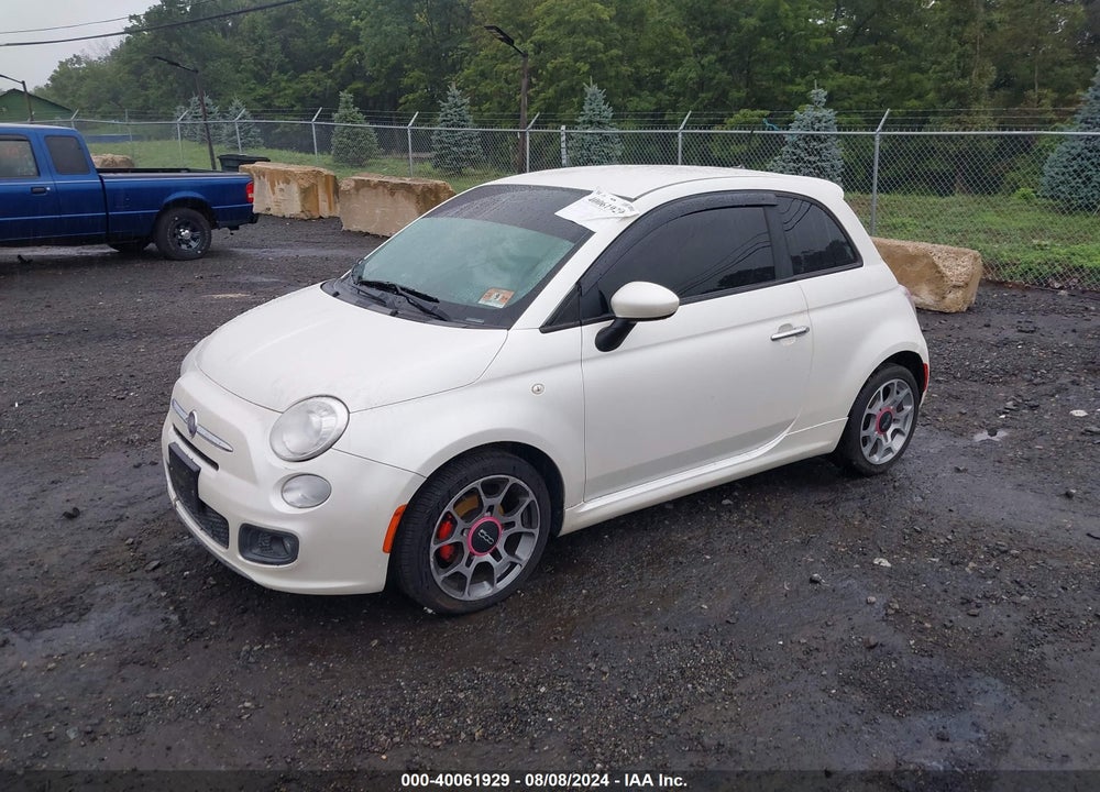 2012 FIAT 500 SPORT VIN: 3C3CFFBR6CT110119