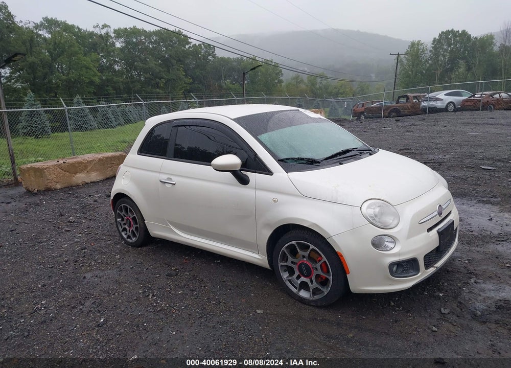 2012 FIAT 500 SPORT VIN: 3C3CFFBR6CT110119