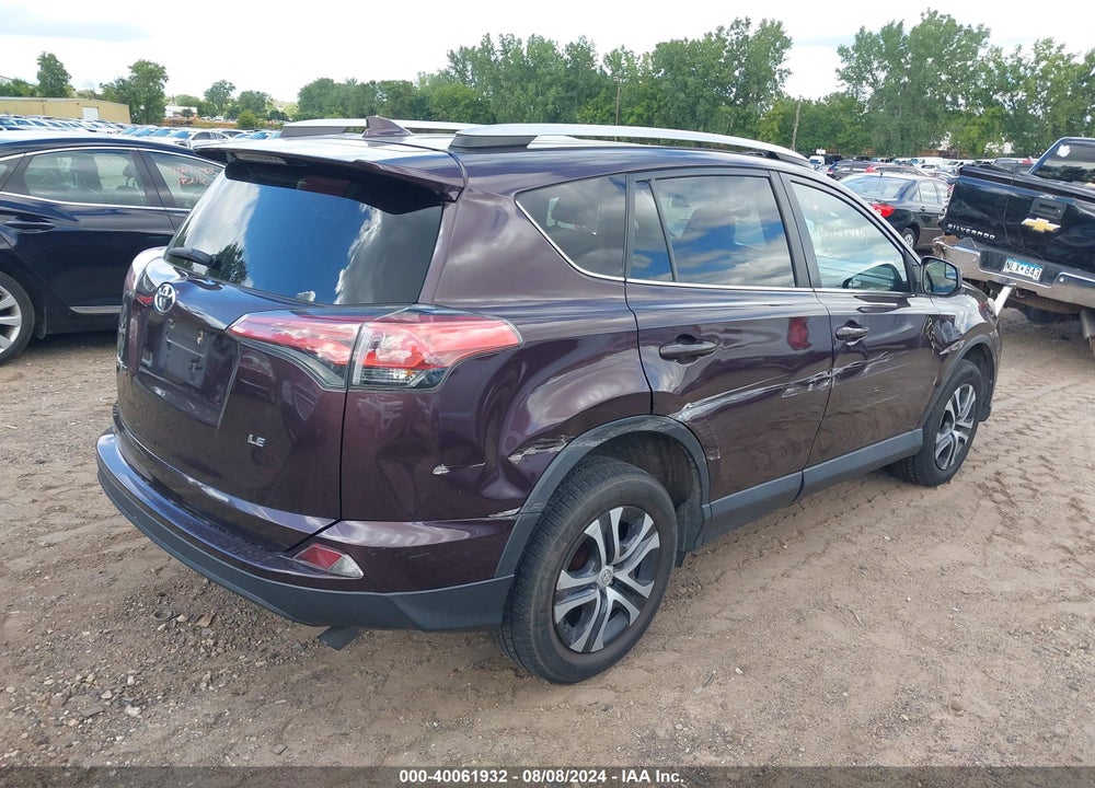 2016 TOYOTA RAV4 LE VIN: 2T3ZFREV7GW286093