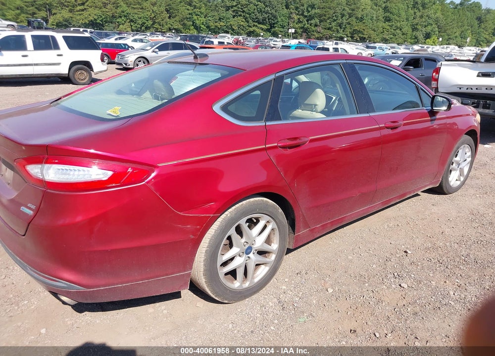 2013 FORD FUSION SE VIN: 3FA6P0HR8DR144495