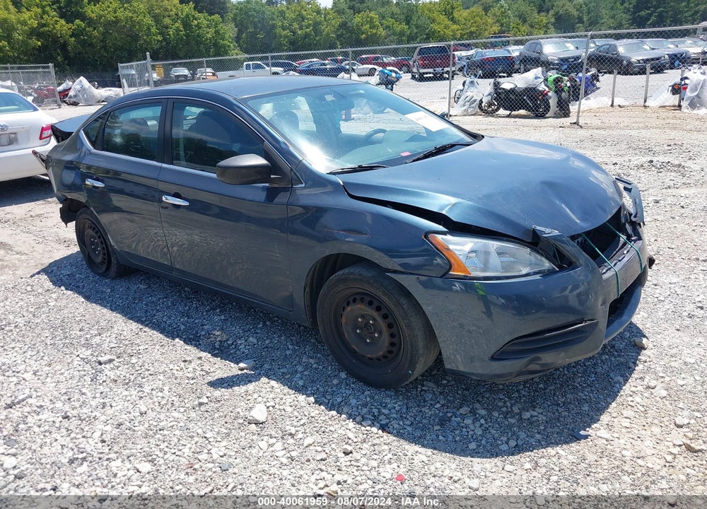 2014 NISSAN SENTRA S VIN: 3N1AB7AP5EL692031