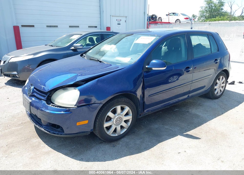 2007 VOLKSWAGEN RABBIT 4-DOOR VIN: WVWDR71K37W023733