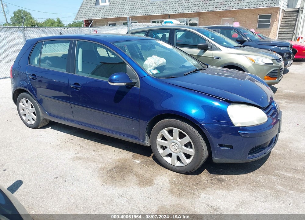 2007 VOLKSWAGEN RABBIT 4-DOOR VIN: WVWDR71K37W023733