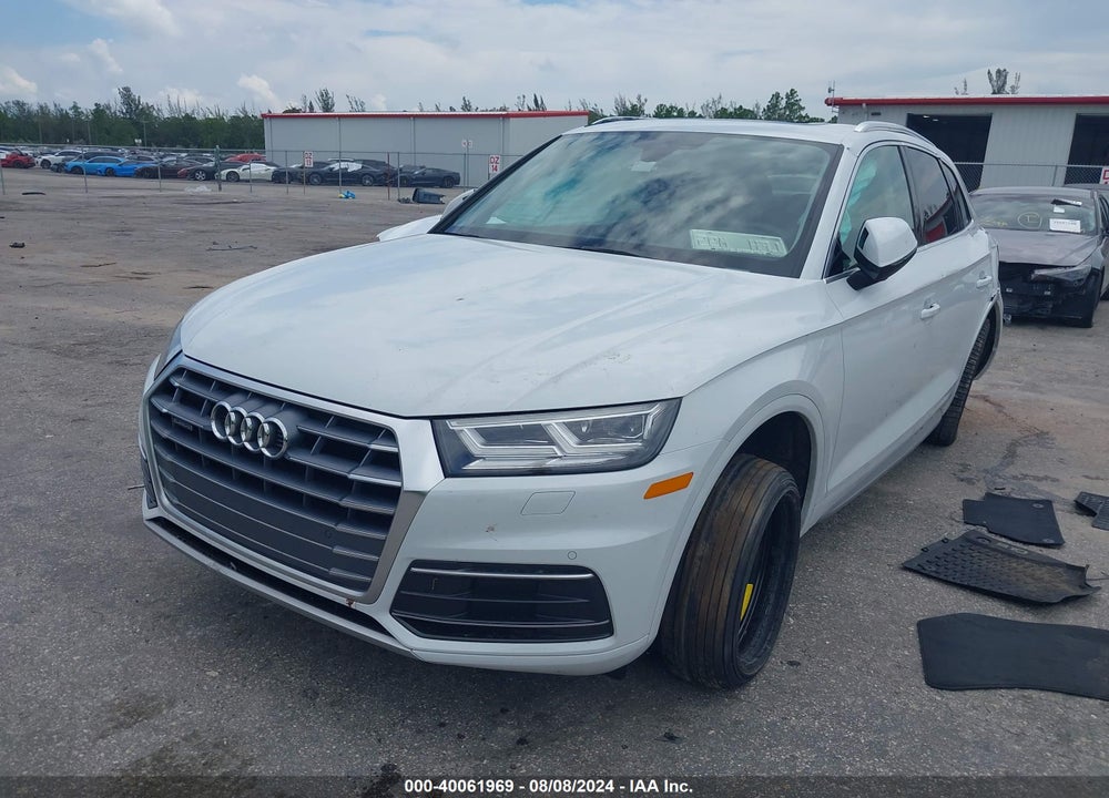 2019 AUDI Q5 45 PREMIUM VIN: WA1BNAFY8K2075012