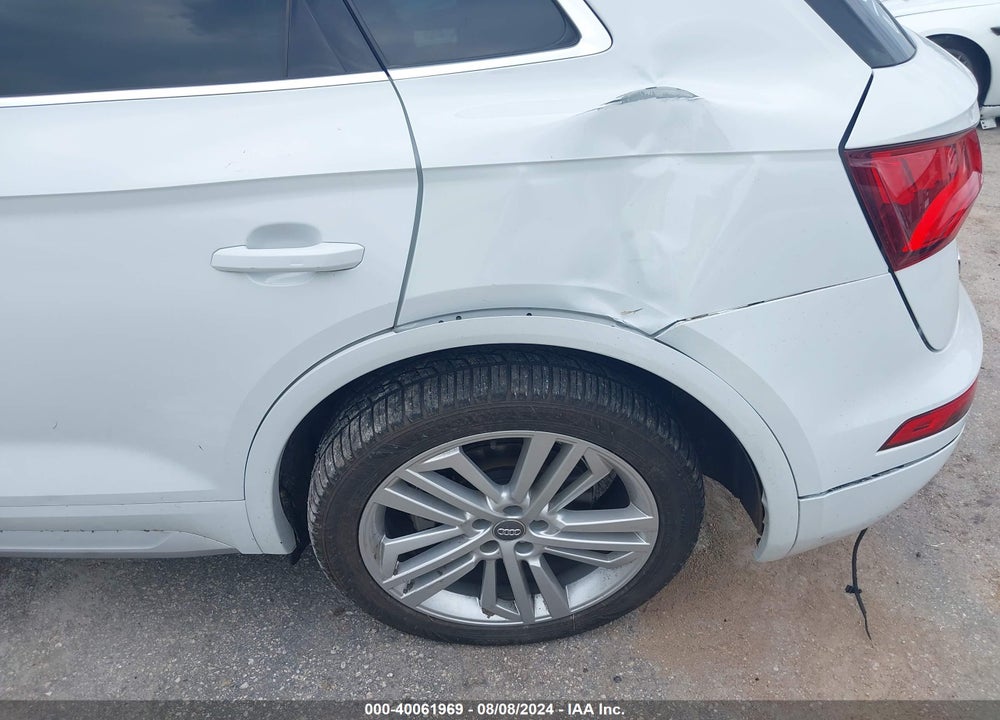 2019 AUDI Q5 45 PREMIUM VIN: WA1BNAFY8K2075012