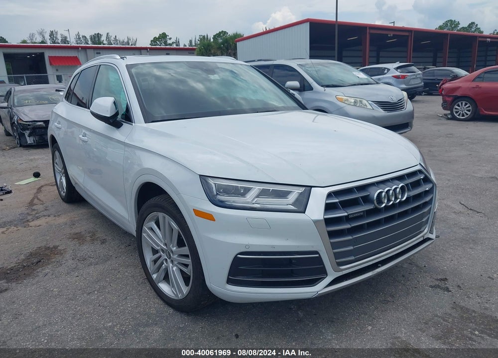 2019 AUDI Q5 45 PREMIUM VIN: WA1BNAFY8K2075012
