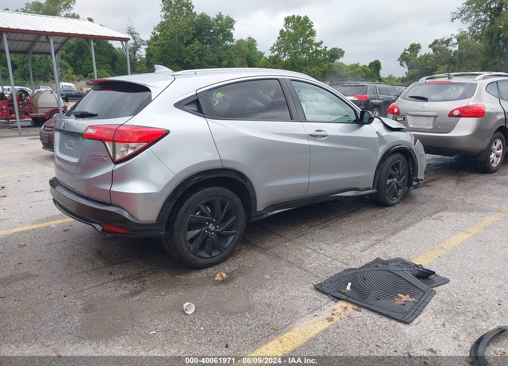 2022 HONDA HR-V AWD SPORT VIN: 3CZRU6H1XNM737135