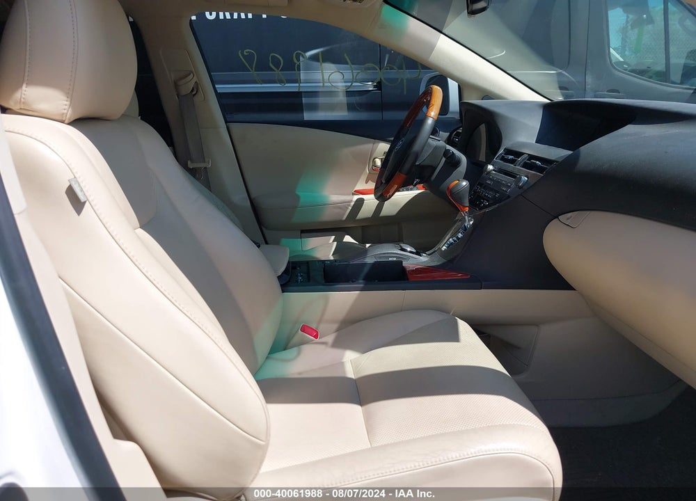 2010 LEXUS RX 350 VIN: 2T2BK1BA9AC030552