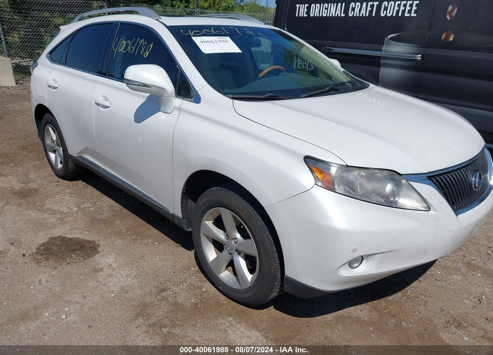 2010 LEXUS RX 350 VIN: 2T2BK1BA9AC030552