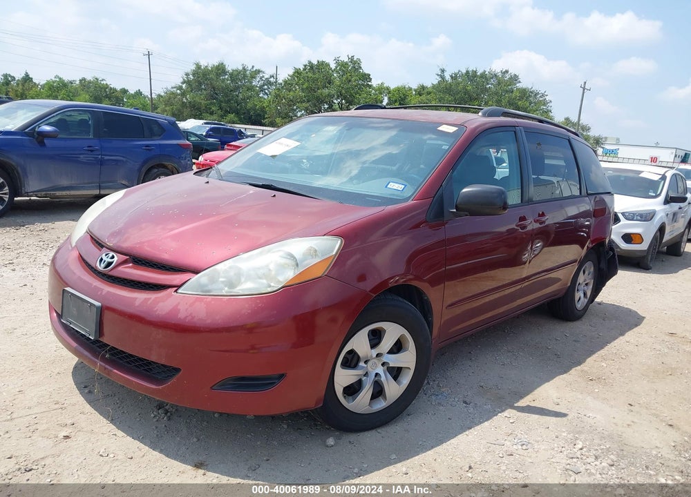 2009 TOYOTA SIENNA LE VIN: 5TDZK23CX9S254635