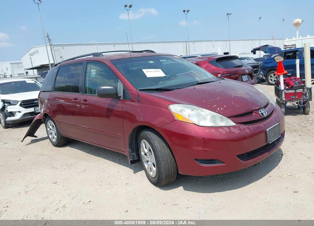 2009 TOYOTA SIENNA LE VIN: 5TDZK23CX9S254635