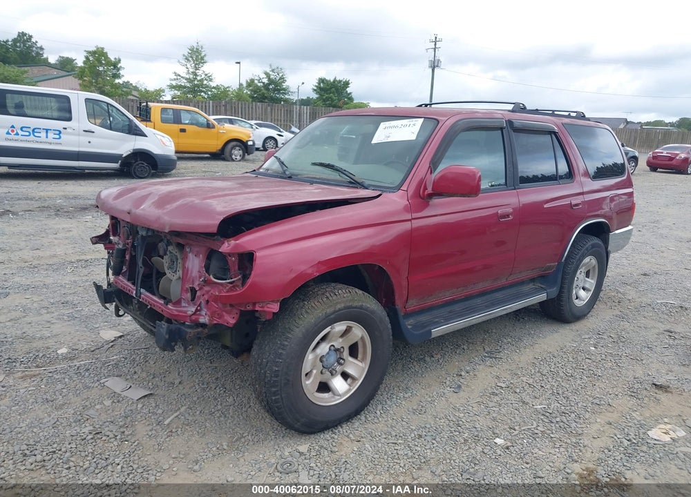 2000 TOYOTA 4RUNNER SR5 V6 VIN: JT3HN86R2Y0284188