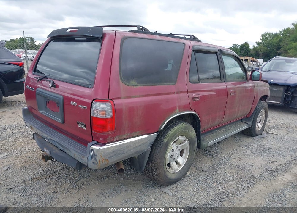 2000 TOYOTA 4RUNNER SR5 V6 VIN: JT3HN86R2Y0284188
