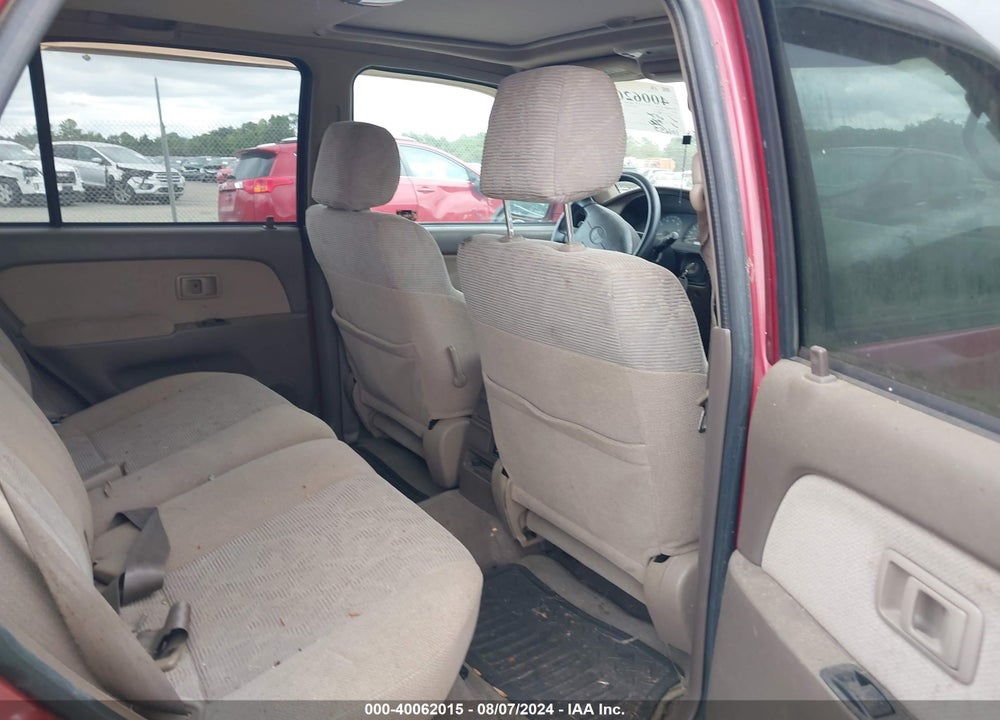 2000 TOYOTA 4RUNNER SR5 V6 VIN: JT3HN86R2Y0284188