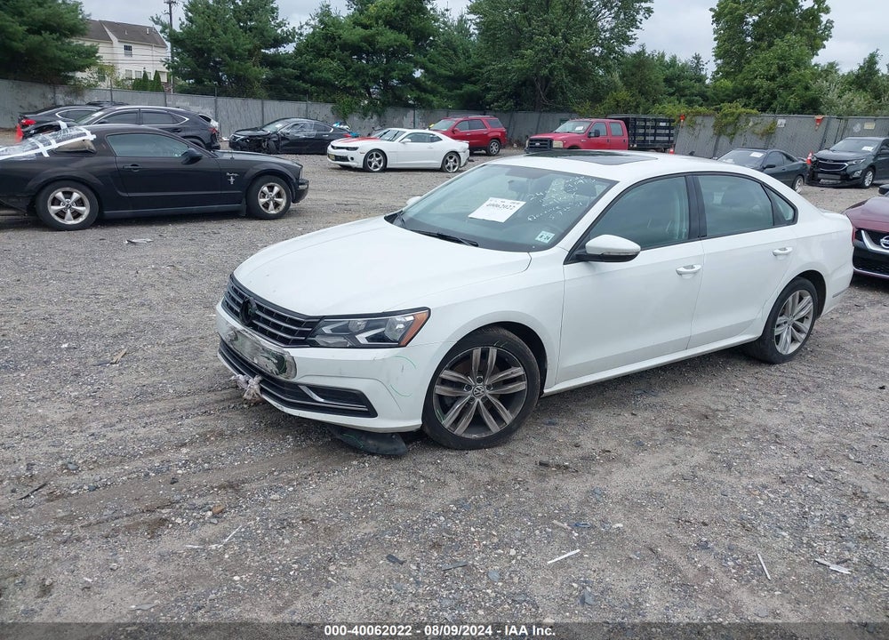 2019 VOLKSWAGEN PASSAT 2.0T WOLFSBURG EDITION VIN: 1VWLA7A33KC003324