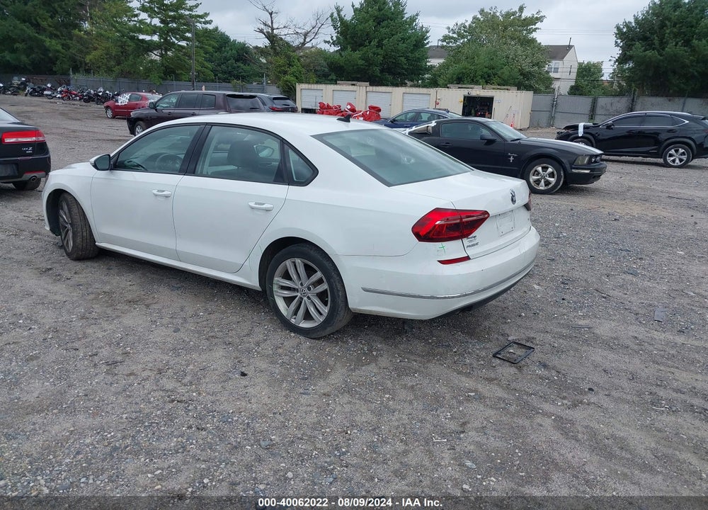 2019 VOLKSWAGEN PASSAT 2.0T WOLFSBURG EDITION VIN: 1VWLA7A33KC003324