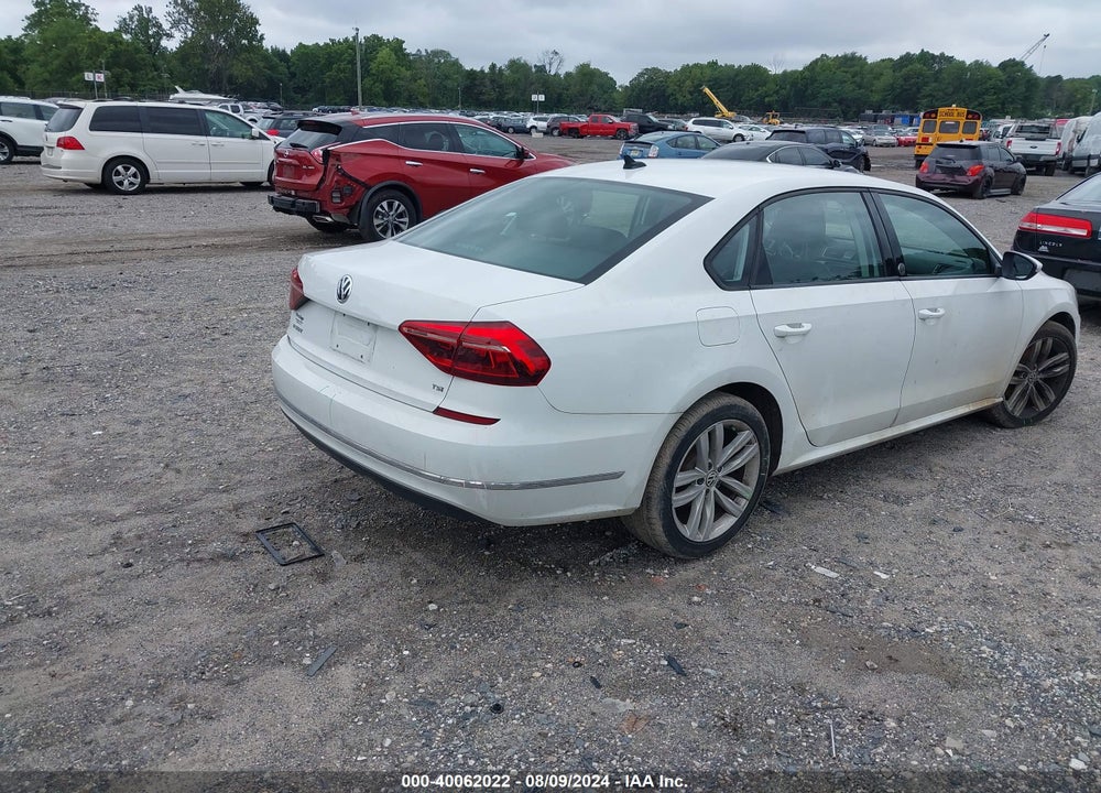 2019 VOLKSWAGEN PASSAT 2.0T WOLFSBURG EDITION VIN: 1VWLA7A33KC003324