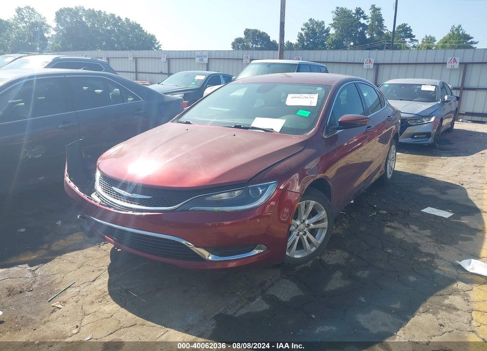 2016 CHRYSLER 200 LIMITED VIN: 1C3CCCAB9GN175810