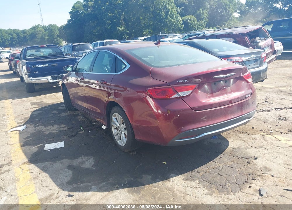 2016 CHRYSLER 200 LIMITED VIN: 1C3CCCAB9GN175810