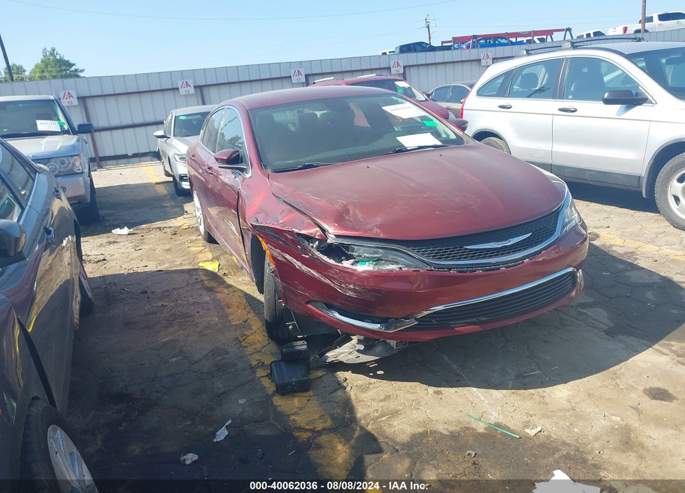 2016 CHRYSLER 200 LIMITED VIN: 1C3CCCAB9GN175810