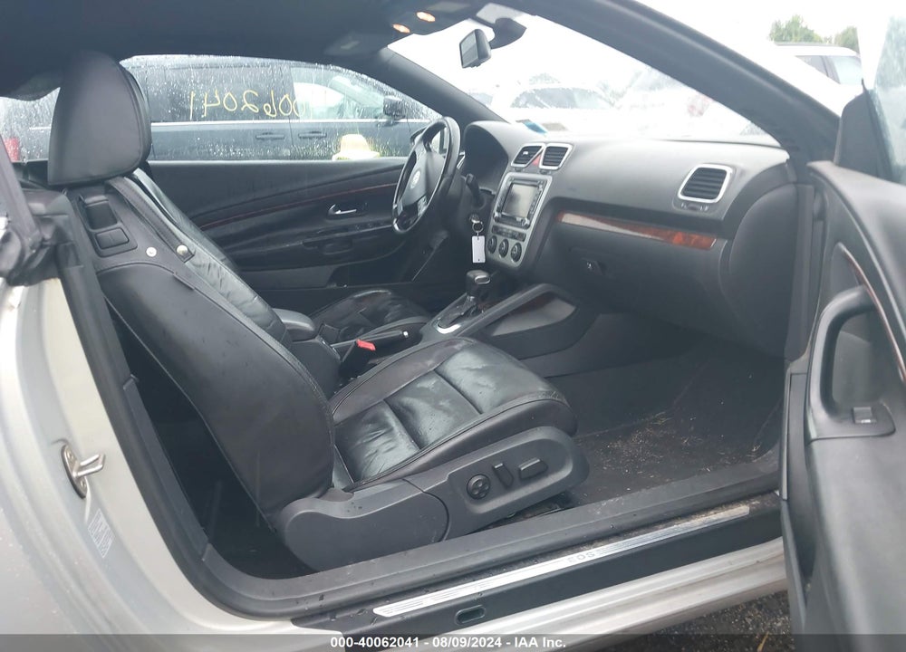 2009 VOLKSWAGEN EOS LUX VIN: WVWFA71F59V007089