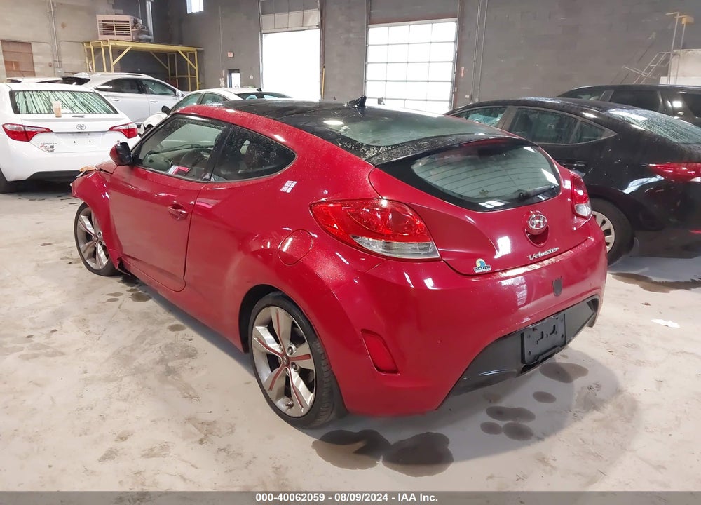 2013 HYUNDAI VELOSTER VIN: KMHTC6AD7DU142638