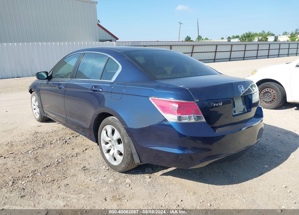 2009 HONDA ACCORD 2.4 EX VIN: 1HGCP26759A193960