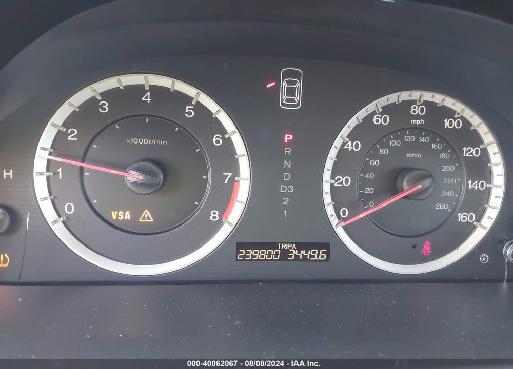 2009 HONDA ACCORD 2.4 EX VIN: 1HGCP26759A193960
