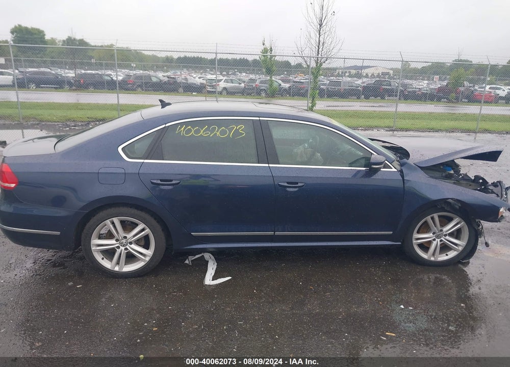 2013 VOLKSWAGEN PASSAT 2.0L TDI SEL PREMIUM VIN: 1VWCN7A33DC113460