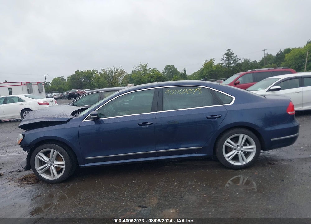 2013 VOLKSWAGEN PASSAT 2.0L TDI SEL PREMIUM VIN: 1VWCN7A33DC113460