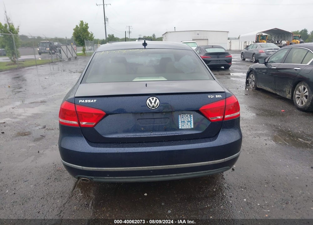 2013 VOLKSWAGEN PASSAT 2.0L TDI SEL PREMIUM VIN: 1VWCN7A33DC113460