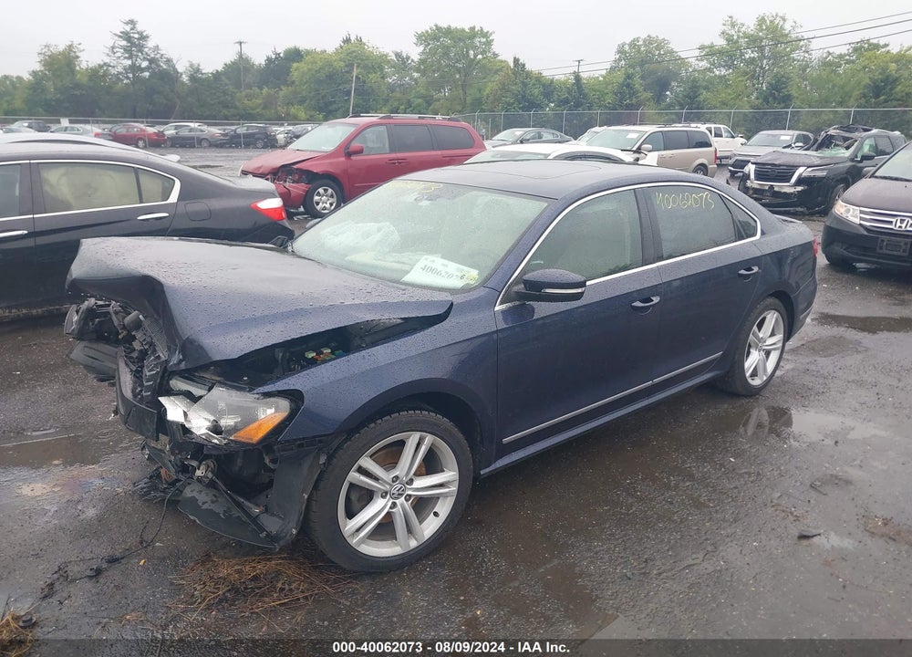 2013 VOLKSWAGEN PASSAT 2.0L TDI SEL PREMIUM VIN: 1VWCN7A33DC113460