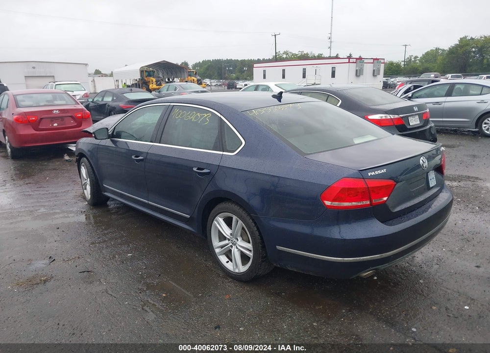 2013 VOLKSWAGEN PASSAT 2.0L TDI SEL PREMIUM VIN: 1VWCN7A33DC113460
