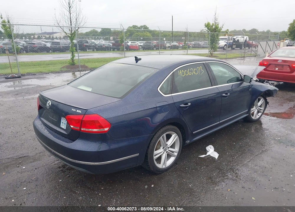 2013 VOLKSWAGEN PASSAT 2.0L TDI SEL PREMIUM VIN: 1VWCN7A33DC113460