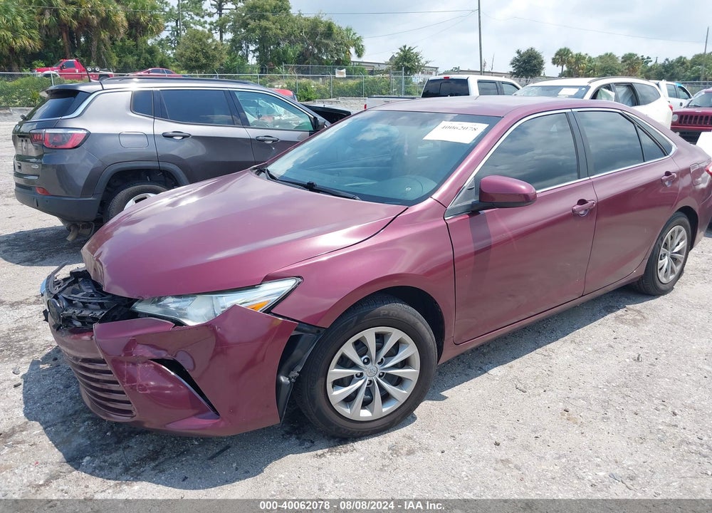 2016 TOYOTA CAMRY LE VIN: 4T1BF1FK3GU578078