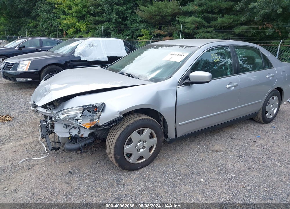2007 HONDA ACCORD 2.4 LX VIN: 1HGCM564X7A214038