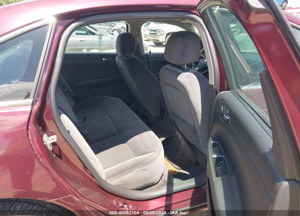 2007 CHEVROLET IMPALA LS VIN: 2G1WB55K579397631