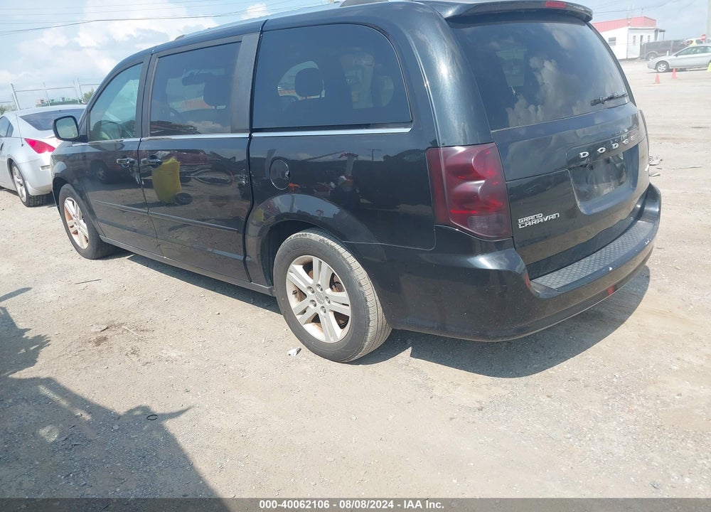 2012 DODGE GRAND CARAVAN CREW VIN: 2C4RDGDG3CR292376