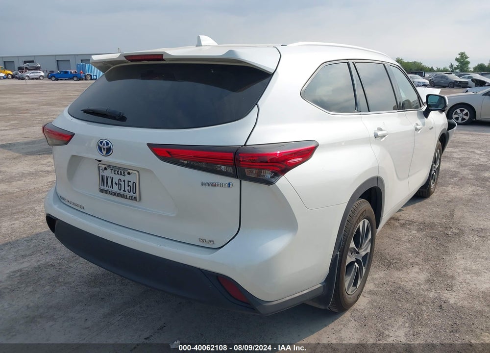 2020 TOYOTA HIGHLANDER HYBRID XLE VIN: 5TDGARAHXLS500267