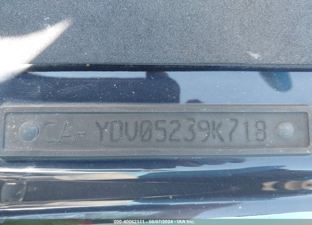 2018 SEA DOO RXT-300 VIN: YDV05239K718