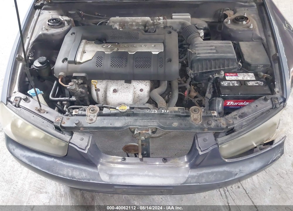 2002 HYUNDAI ELANTRA GLS VIN: KMHDN45D12U464329
