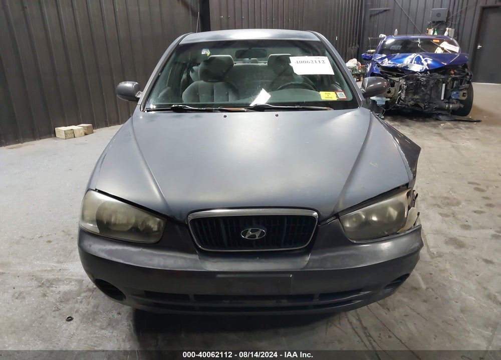 2002 HYUNDAI ELANTRA GLS VIN: KMHDN45D12U464329