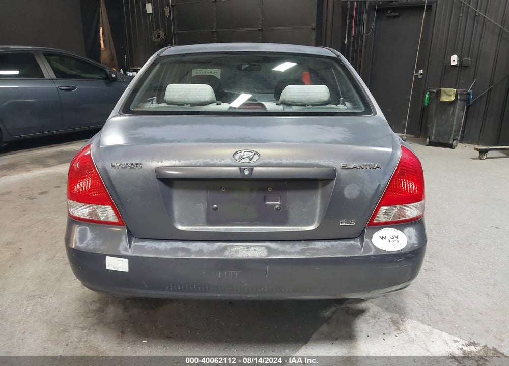 2002 HYUNDAI ELANTRA GLS VIN: KMHDN45D12U464329