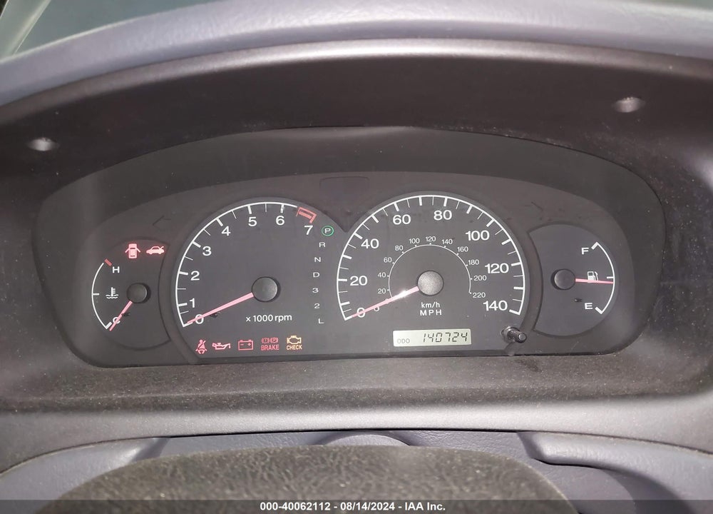 2002 HYUNDAI ELANTRA GLS VIN: KMHDN45D12U464329