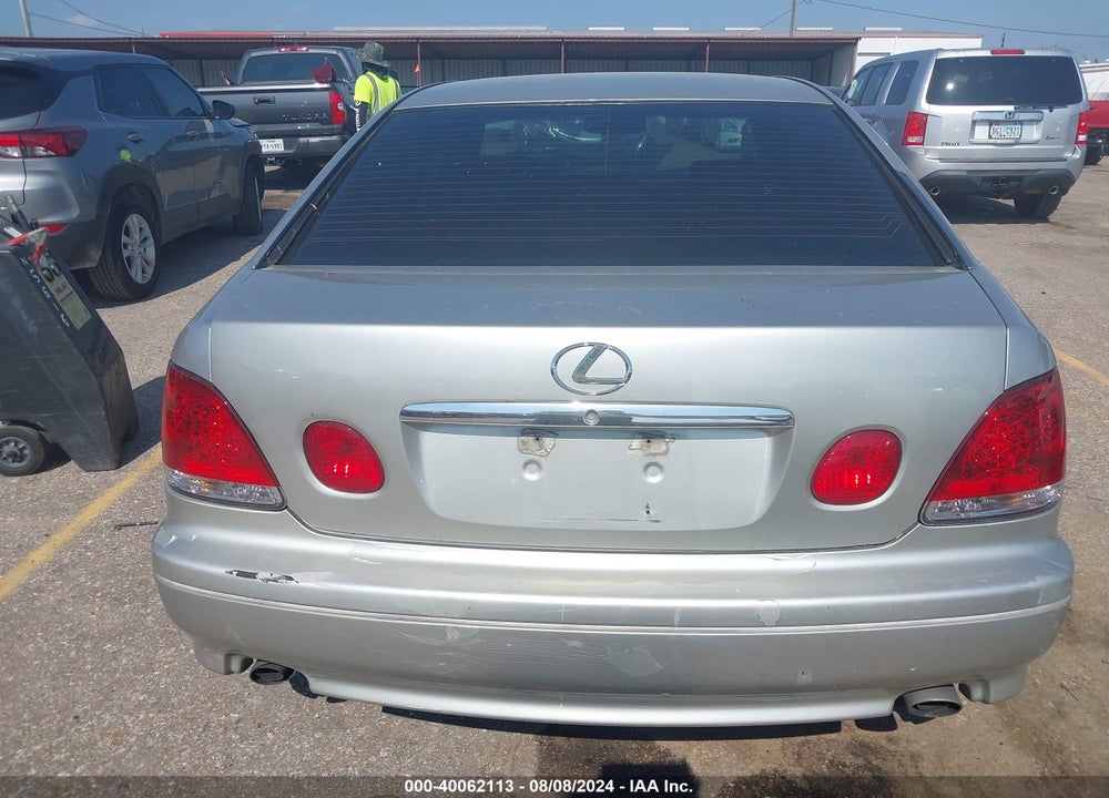 2002 LEXUS GS 300 VIN: JT8BD69S920168533