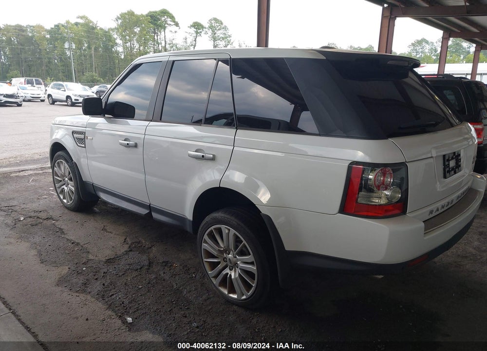 2011 LAND ROVER RANGE ROVER SPORT HSE VIN: SALSK2D44BA286260