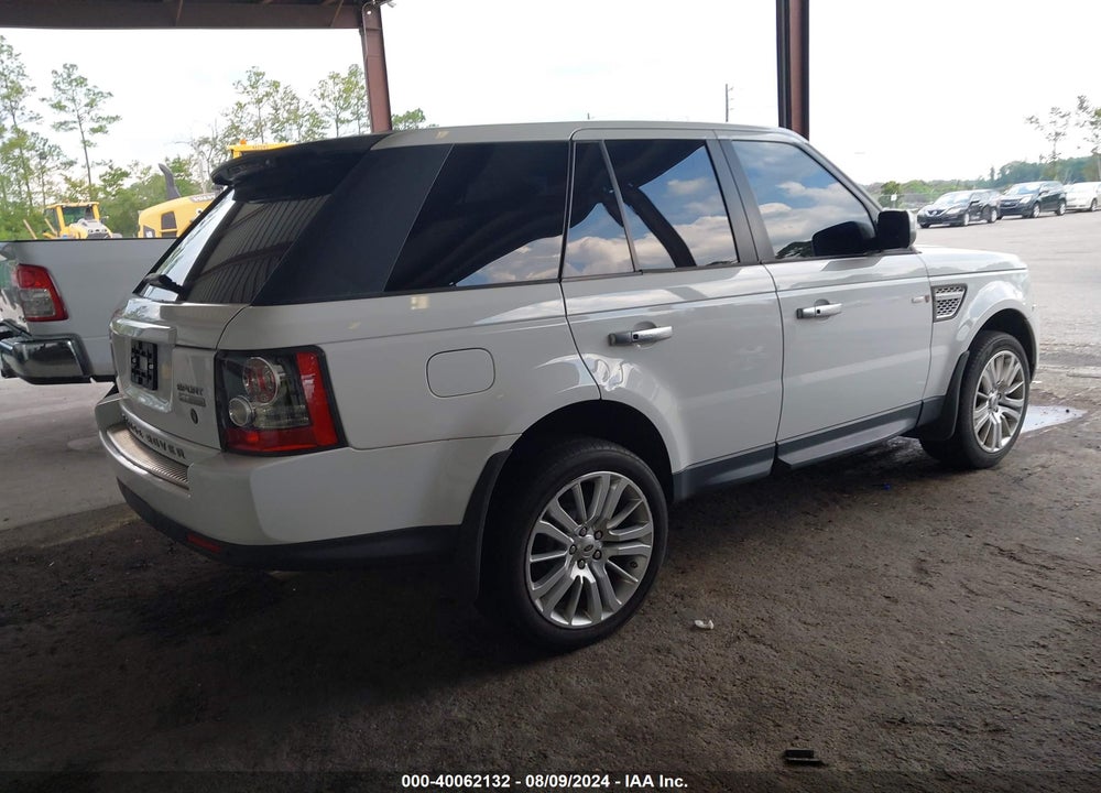2011 LAND ROVER RANGE ROVER SPORT HSE VIN: SALSK2D44BA286260