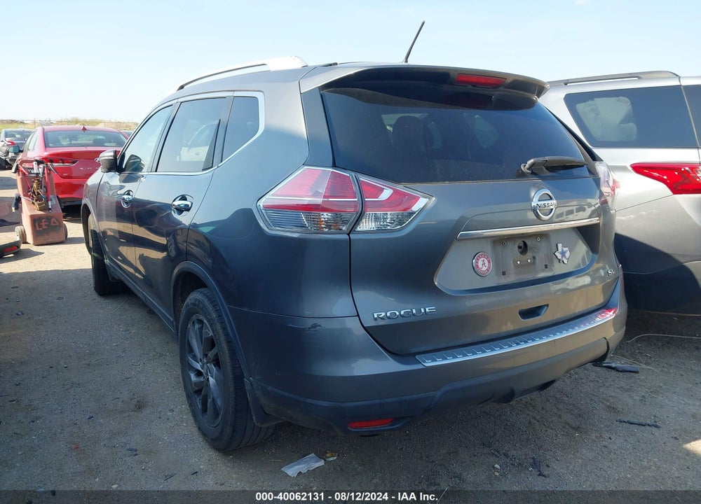 2015 NISSAN ROGUE SL VIN: 5N1AT2MT6FC835325