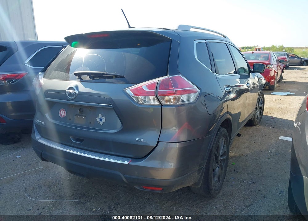 2015 NISSAN ROGUE SL VIN: 5N1AT2MT6FC835325