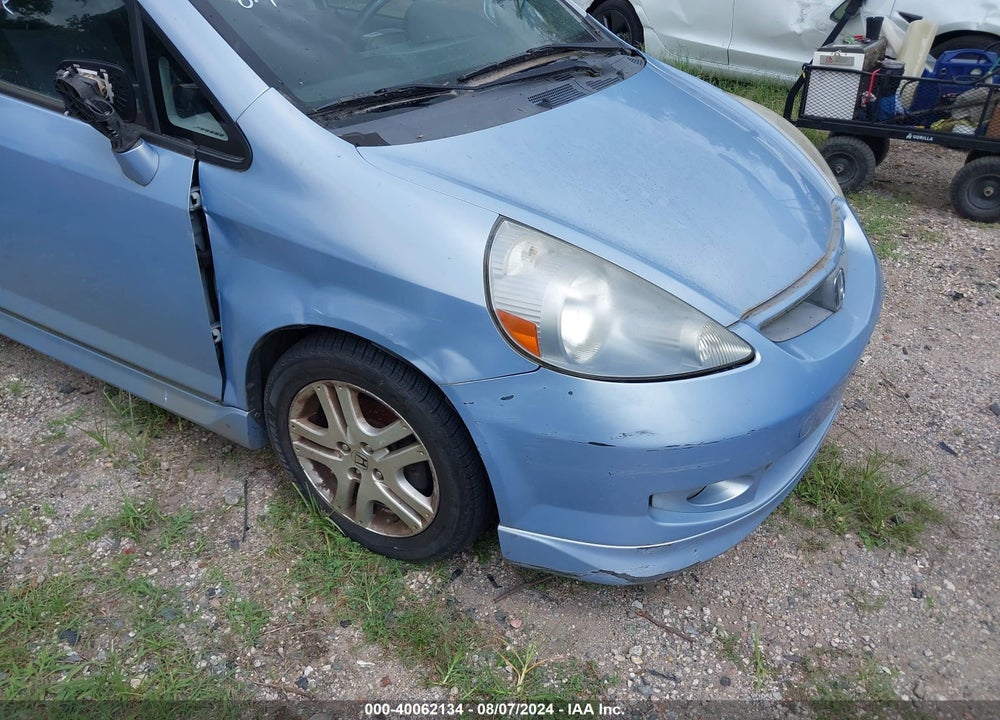 2008 HONDA FIT SPORT VIN: JHMGD386X8S016122